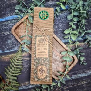 Żywice rytualne na patyku Biała Szałwia