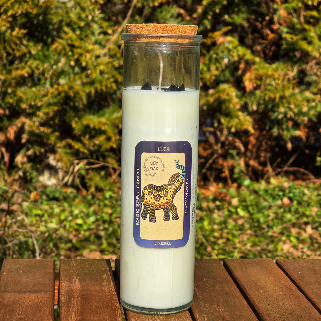 Świeca Magiczne Zaklęcie Szczęście - obrazek 3