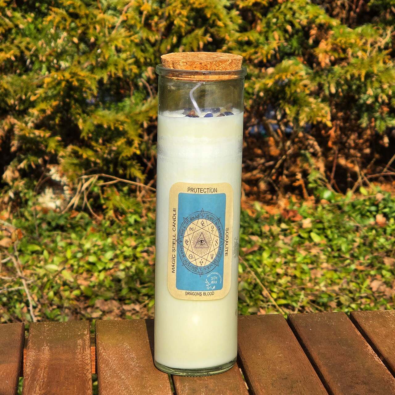 Świeca Magiczne Zaklęcie Ochrona - obrazek 3