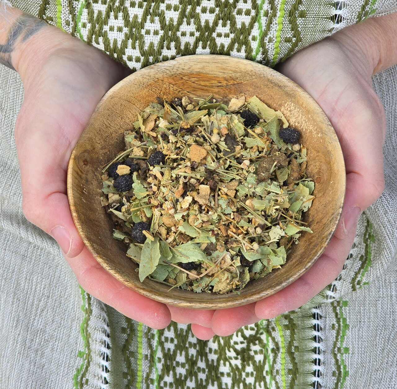 Herbatka rozgrzewająca z nutką sadu