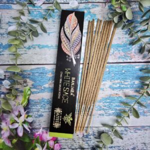 Kadzidełka patyczkowe Aztec Biała Szałwia