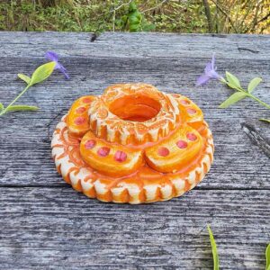 Ceramiczny świecznik