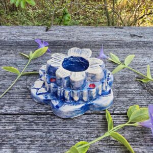 Ceramiczny świecznik