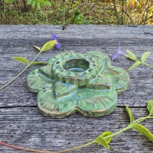 Ceramiczny świecznik