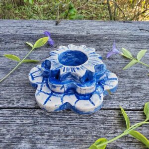 Ceramiczny świecznik