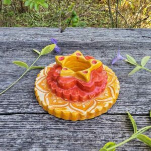 Ceramiczny świecznik