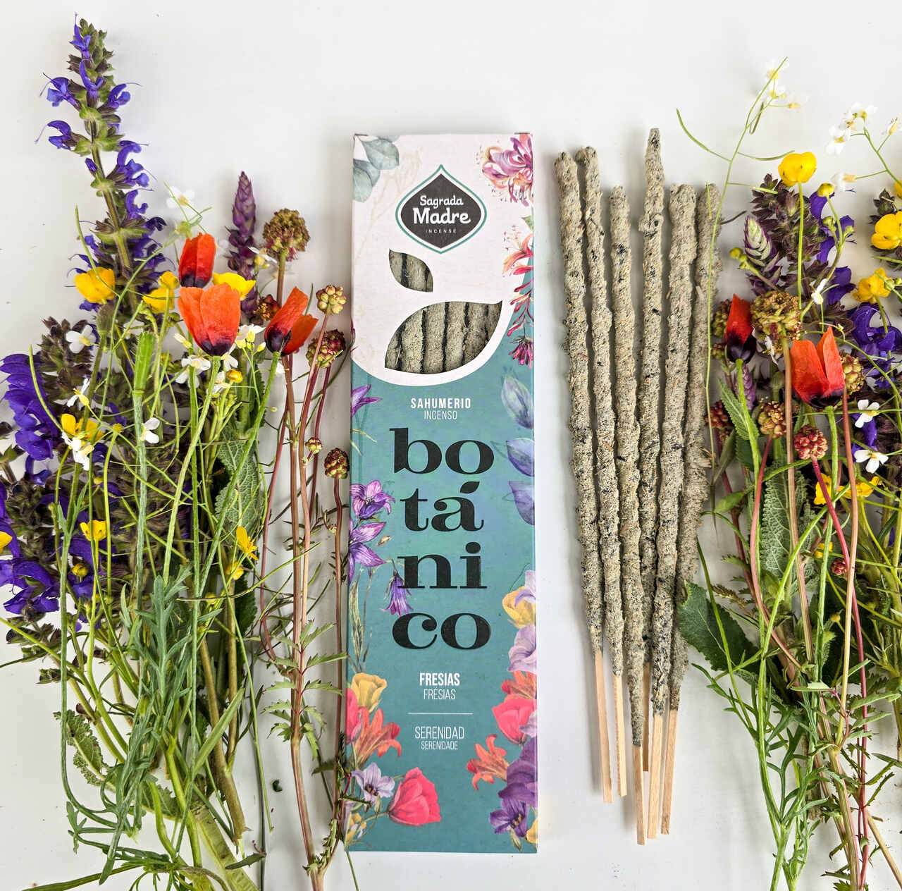 Kadzidła botaniczne Sagrada Madre Frezja ukojenie