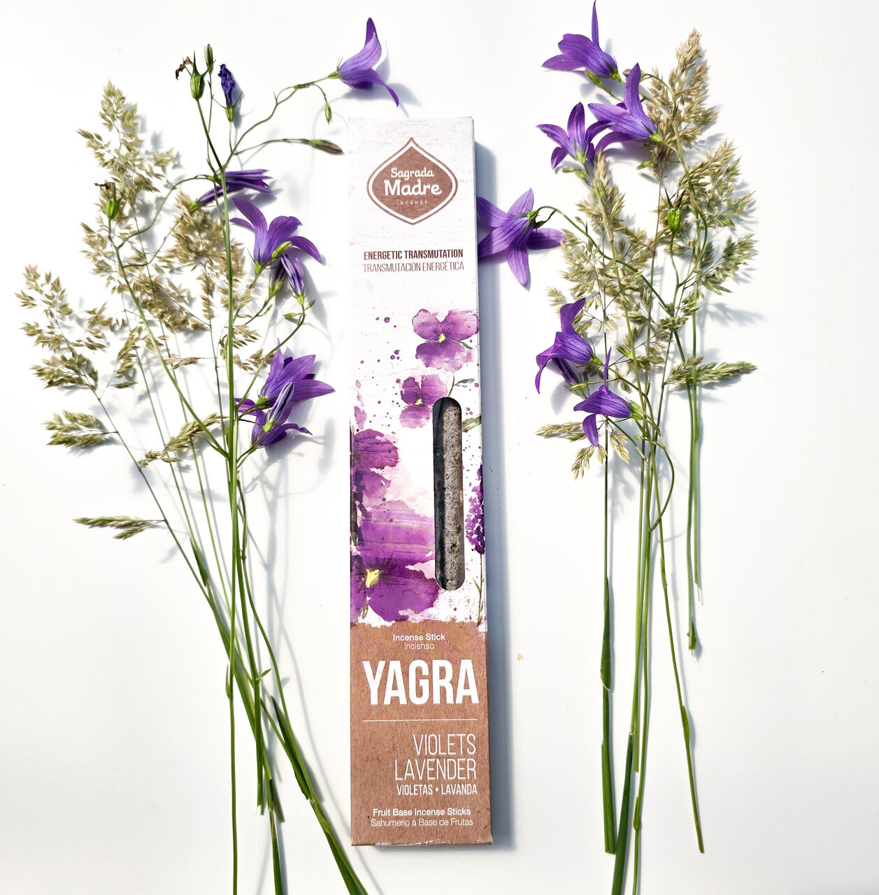 Kadzidełka Sagrada Madre Fiołek i Lawenda energetyczna transmutacja