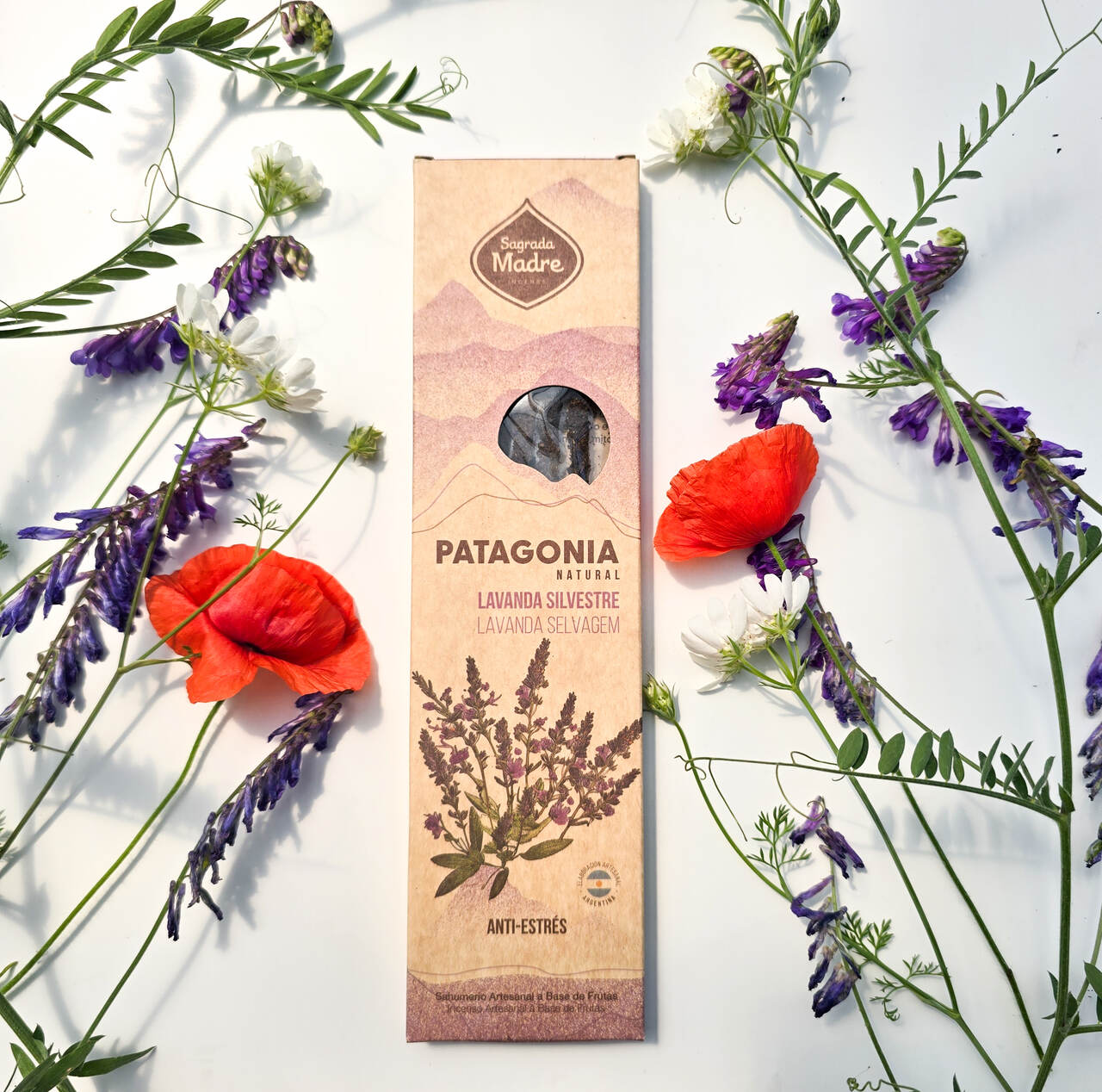 Kadzidła Sagrada Madre Patagonia Lawenda antystresowe - obrazek 2