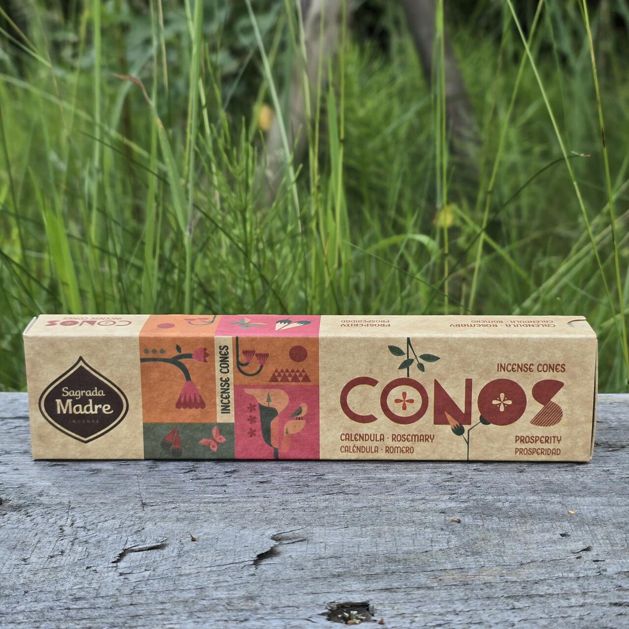 Kadzidła stożkowe Sagrada Madre Nagietek i Rozmaryn - Dobrobyt - obrazek 2