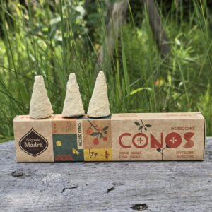 Kadzidła stożkowe Sagrada Madre Bursztyn i Pomarańcza - Rewitalizacja