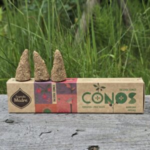 Kadzidła stożkowe Sagrada Madre Paczula i Palo Santo - Harmonia