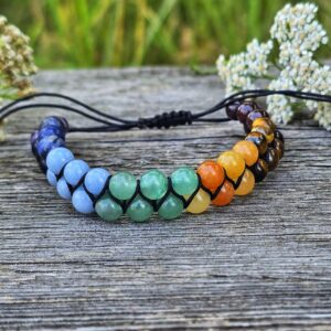 Bransoletka mocy 7 czakr pdwójna