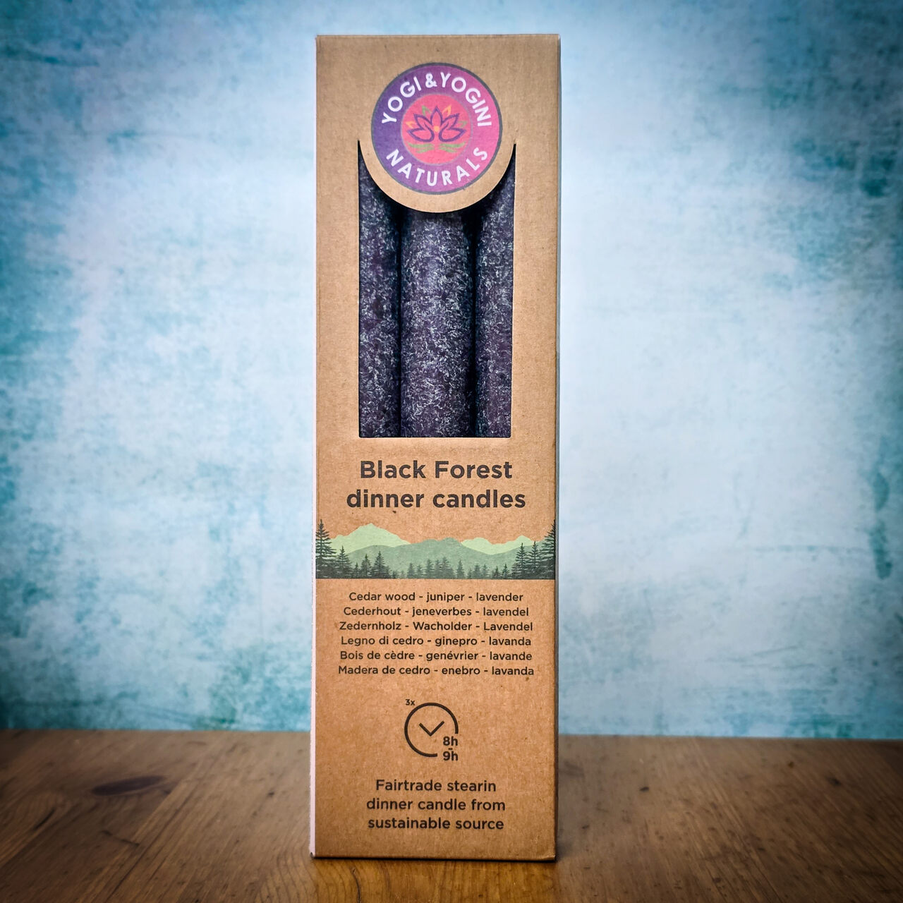 Świece zapachowe Czarny Las 3 szt - obrazek 2