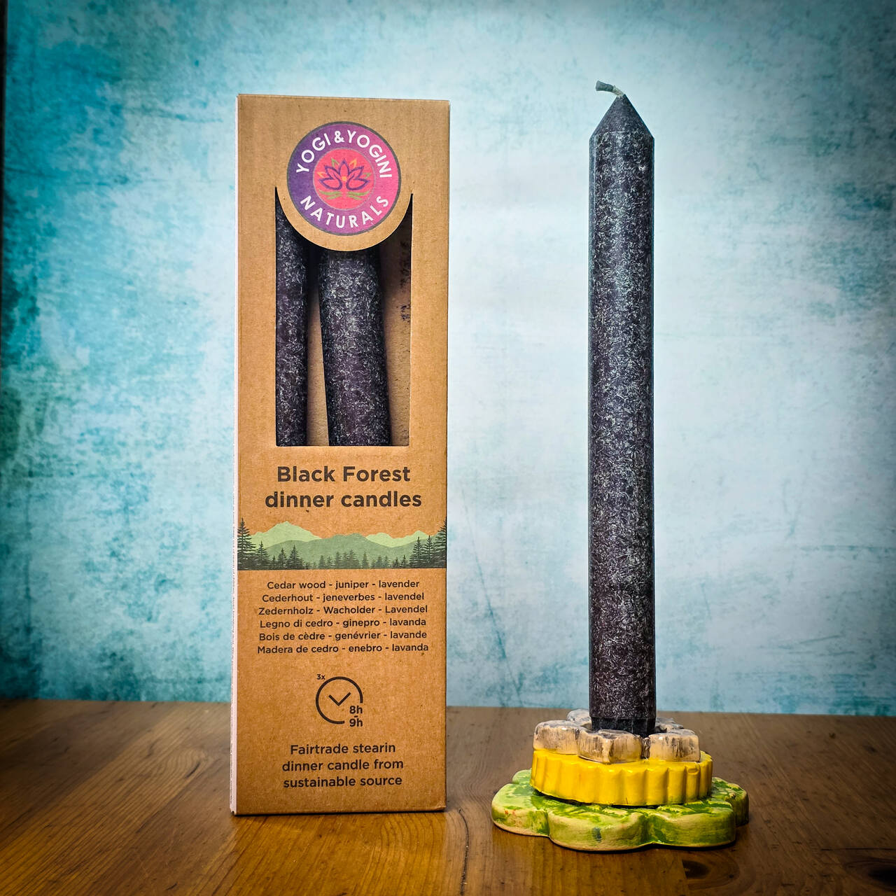 Świece zapachowe Czarny Las 3 szt