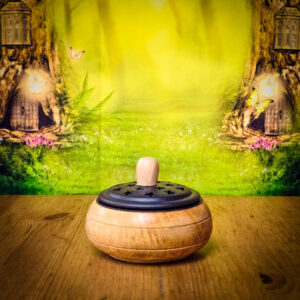 Kadzielnica z drewna mango