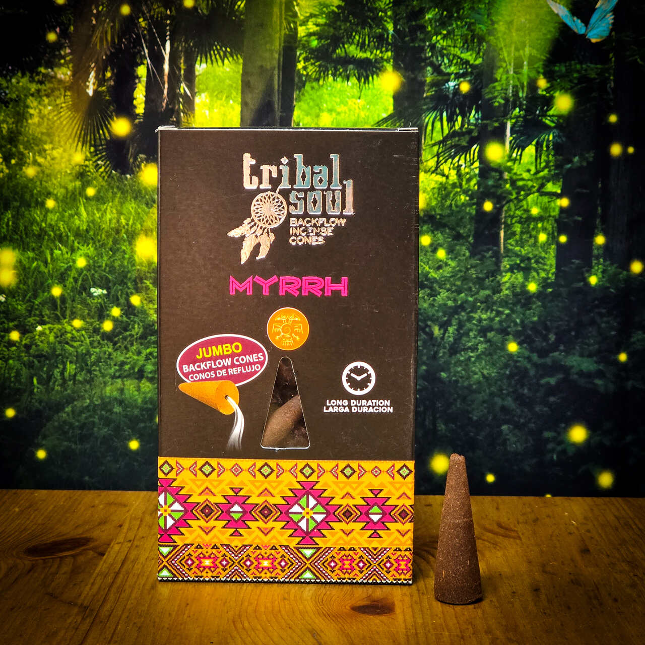 Kadzidełka backflow duże Mirra