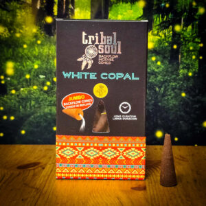 Kadzidełka backflow duże biały copal