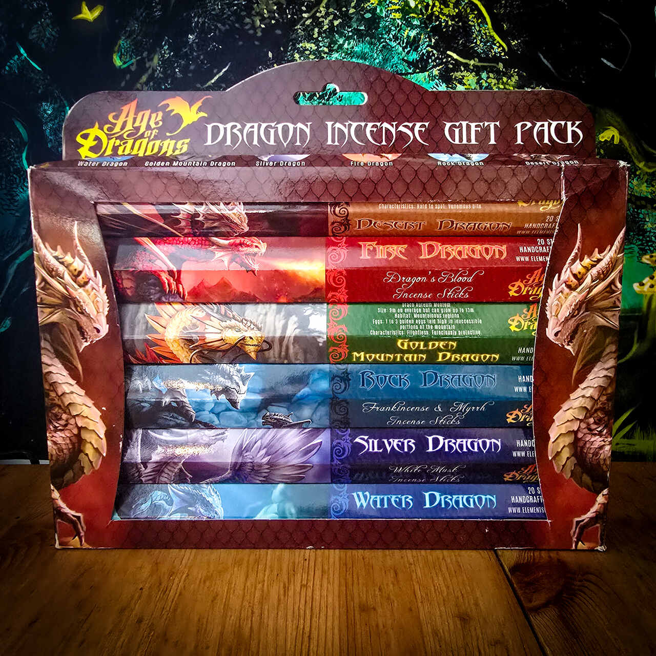 Zestaw kadzideł Smoki