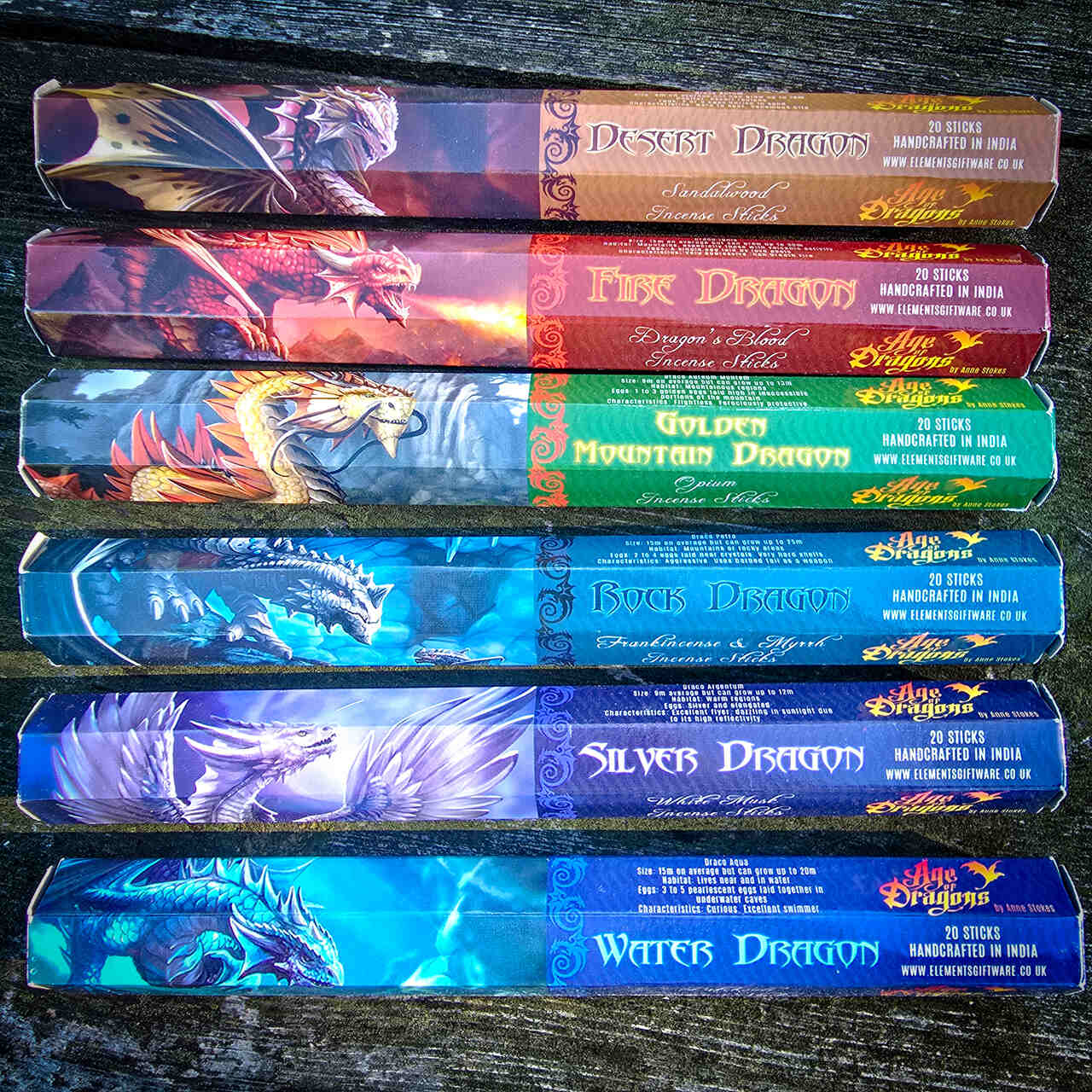 Zestaw kadzideł Smoki - obrazek 4