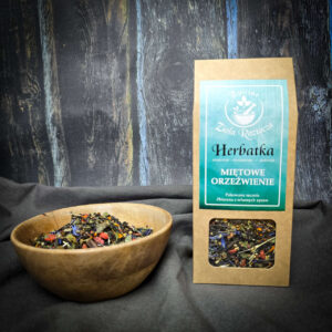 Herbata Miętowe Orzeźwienie czarna z ziołami