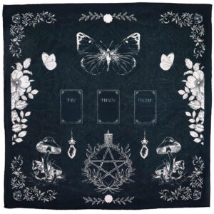 Tkanina do Czytania Tarota - Starożytna Czarownica (75x75 cm)