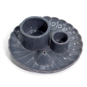 Uniwersalna podstawka pod kadzidła szara