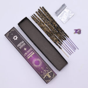 Kadzidełka Kryształowe Aromaty - Ametyst i Lawenda