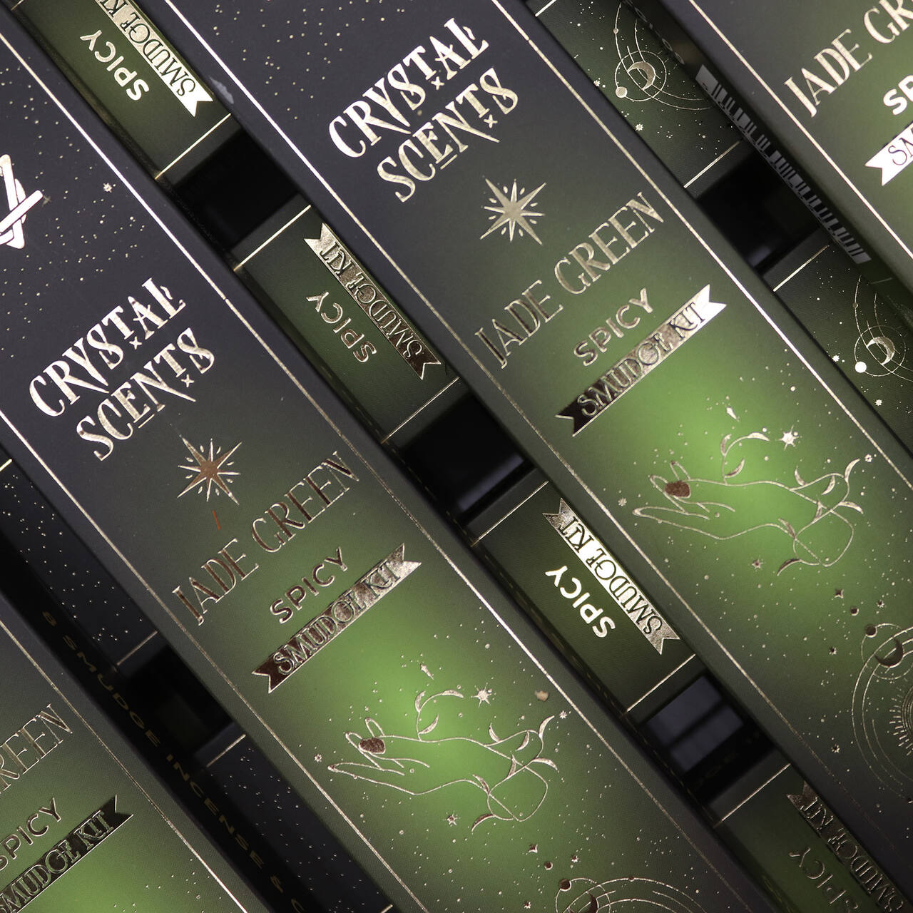 Kadzidełka Kryształowe Aromaty - Jadeit i Pikantny Aromat - obrazek 2