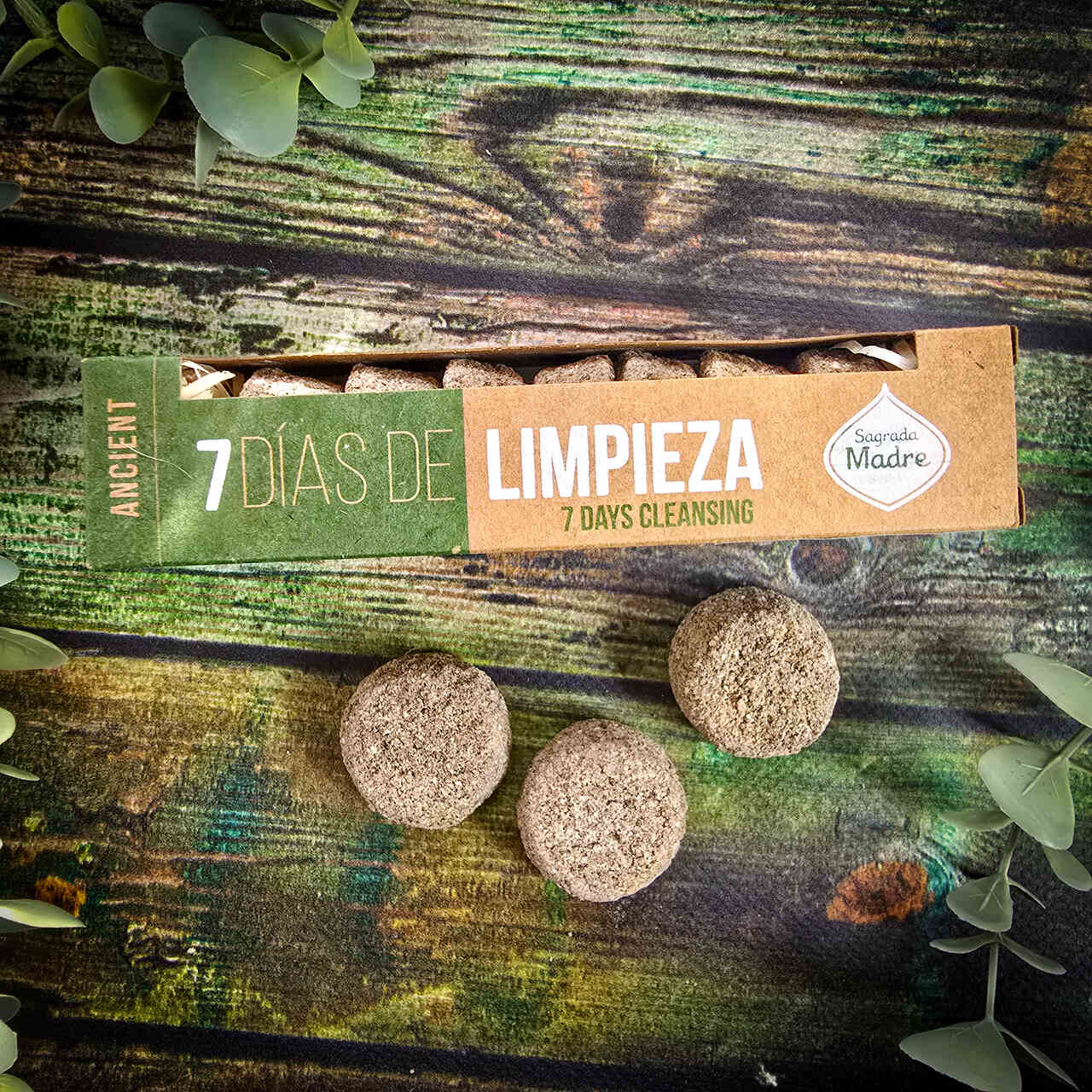 Kadzidła tabletki na 7 dni oczyszczania Kopal i wanilia