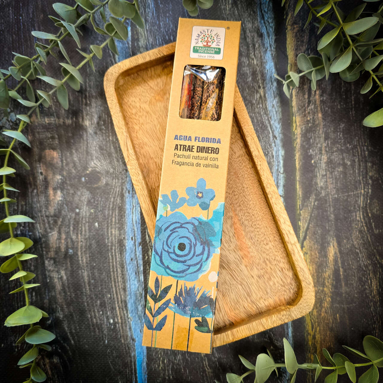 Namaste India Wody Florydy Paczula i Wanilia Przyciąganie Pieniędzy