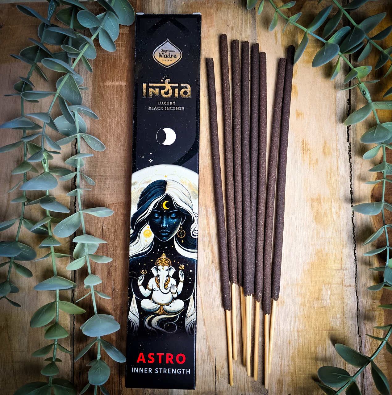 Kadzidełka Sagrada Madre Indie Black - Wewnętrzna Siła