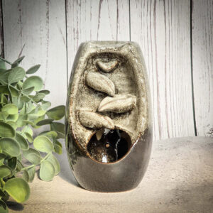 Kominek backflow beżowa kaskada