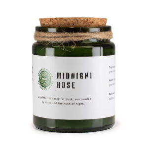 Świeca Sojowa z Drewnianym Knotem - Róża Północy