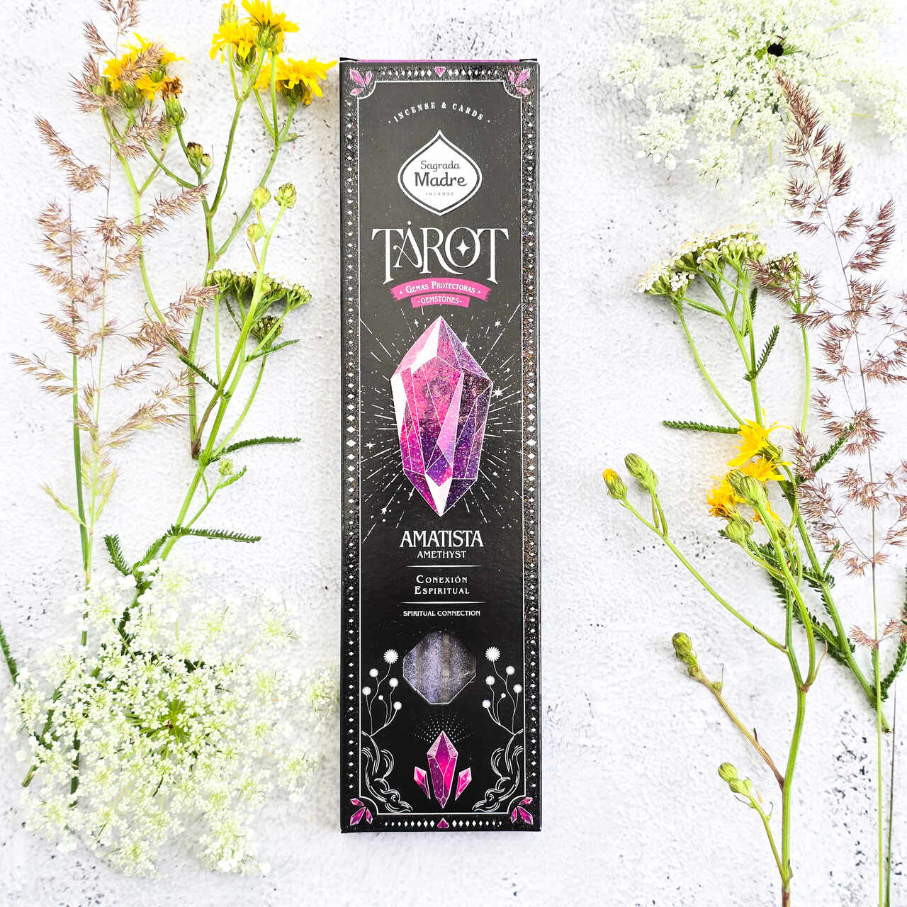 Kadzidełka Sagrada Madre Tarot Gems Ametyst - obrazek 2