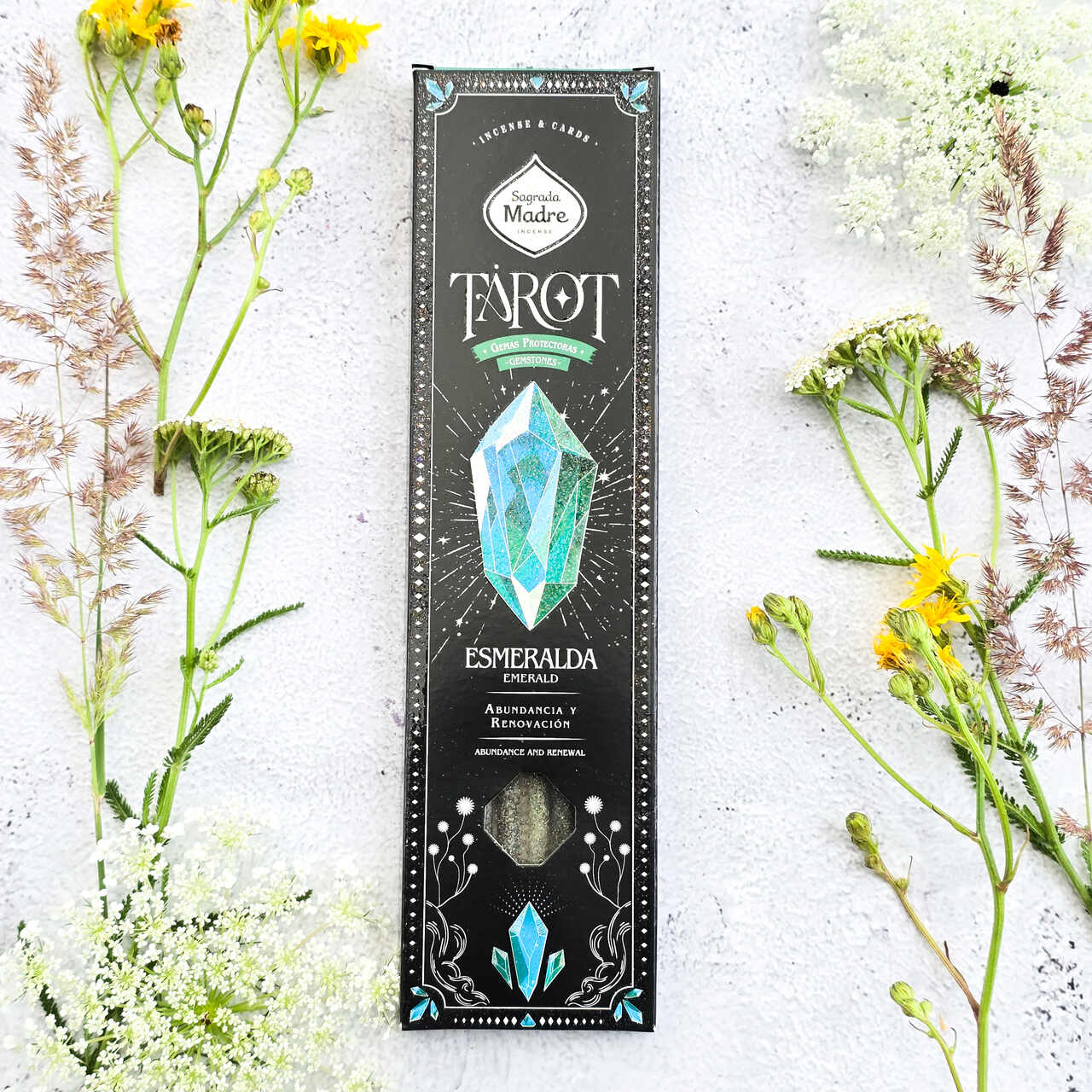 Kadzidełka Sagrada Madre Tarot Gems Szmaragd - obrazek 2