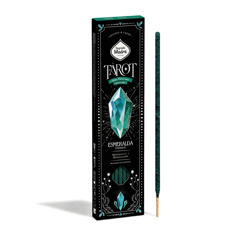 Kadzidełka Sagrada Madre Tarot Gems Szmaragd - obrazek 6