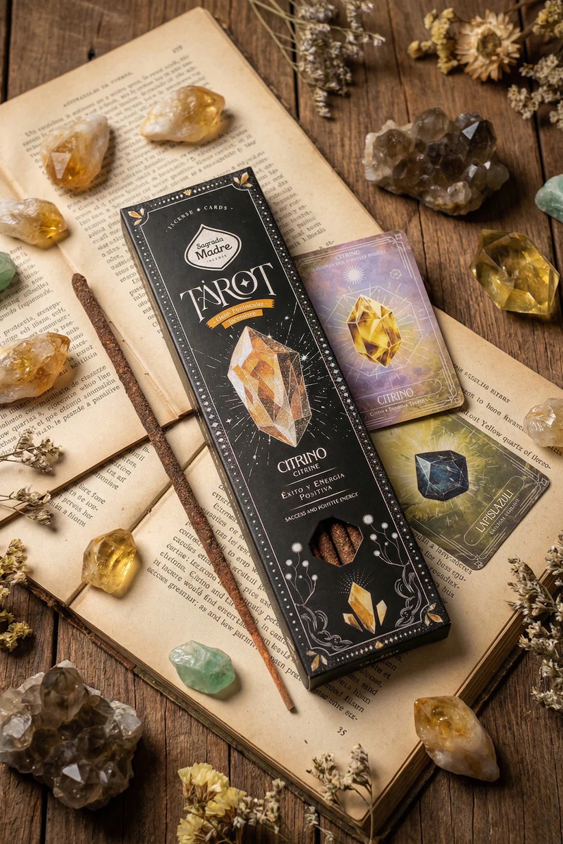 Kadzidełka Sagrada Madre Tarot Gems Cytryn - obrazek 5